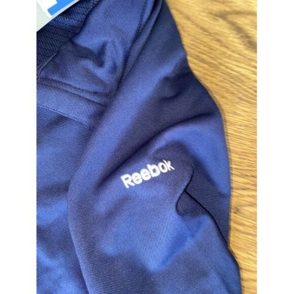 NWT Reebok Above The Rim Mens Navy Full Zip Track Jacket 2XL - Picture 2 of 4